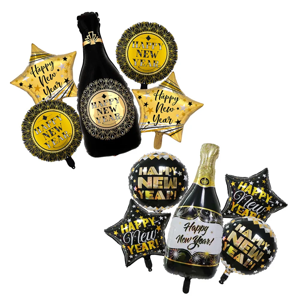 Happy New Year 2023 Balloon Party Supplies 50pcs New Year's Eve Balloons Party Supplies