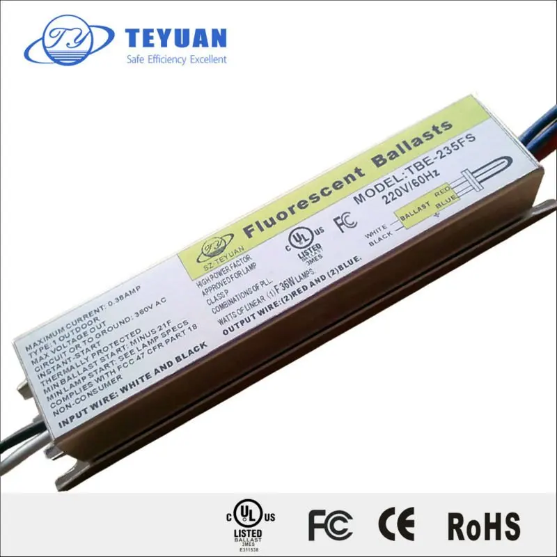 220240v 2x36w Electronic Ballast Buy 220240v 2x36w Electronic