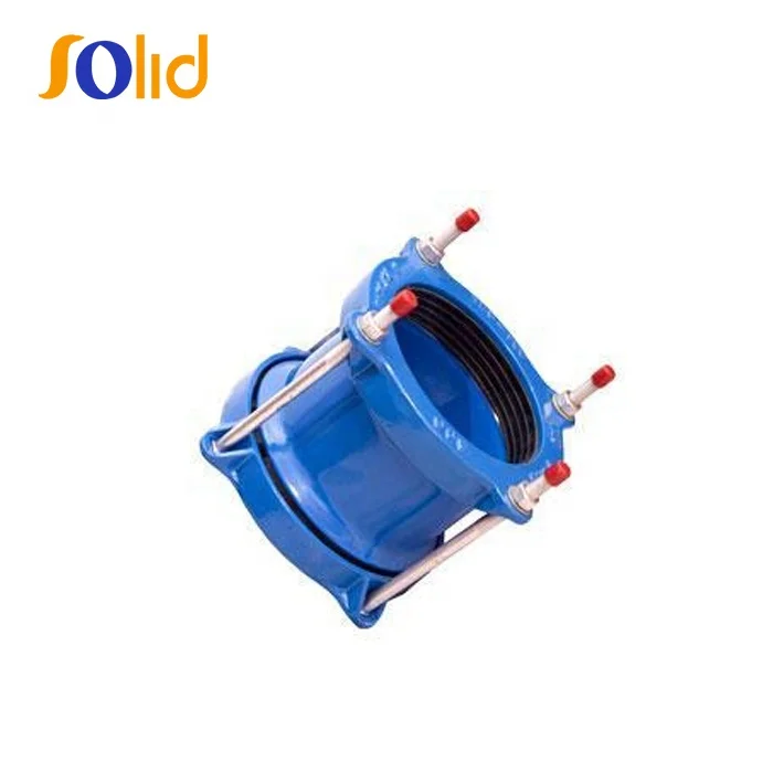 Ductile Iron Flexible Joint Wide Range Universal Flexible Coupling For PVC , DI , Steel Pipe
