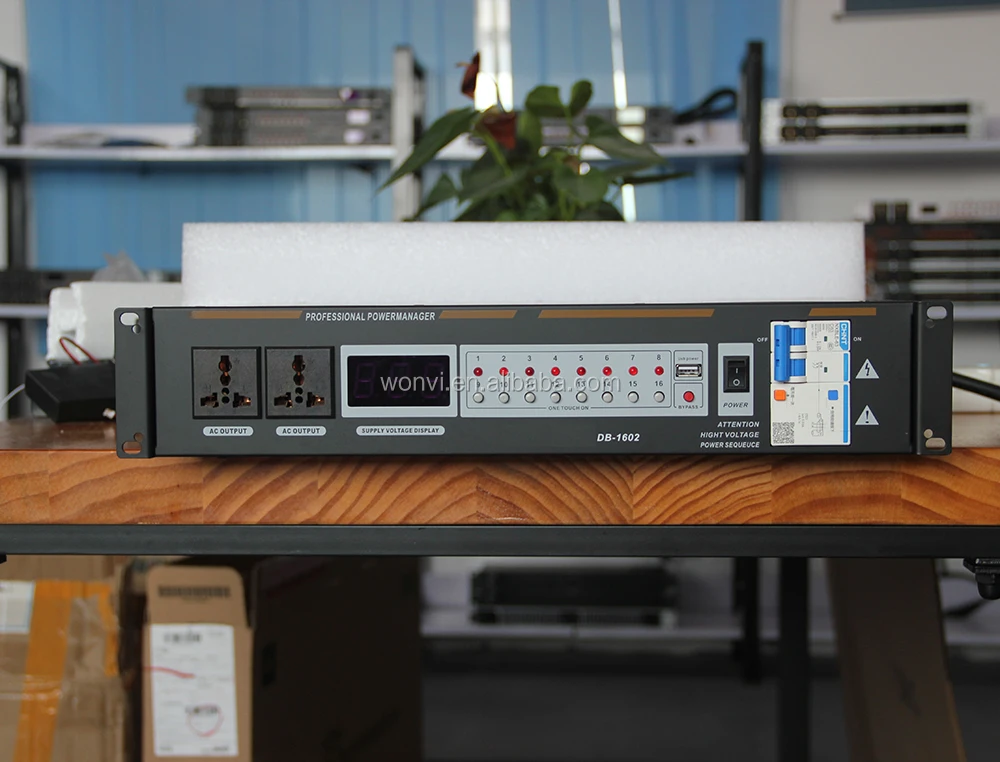 Intelligent 18 Channel Power Sequence Controller With Air Switch