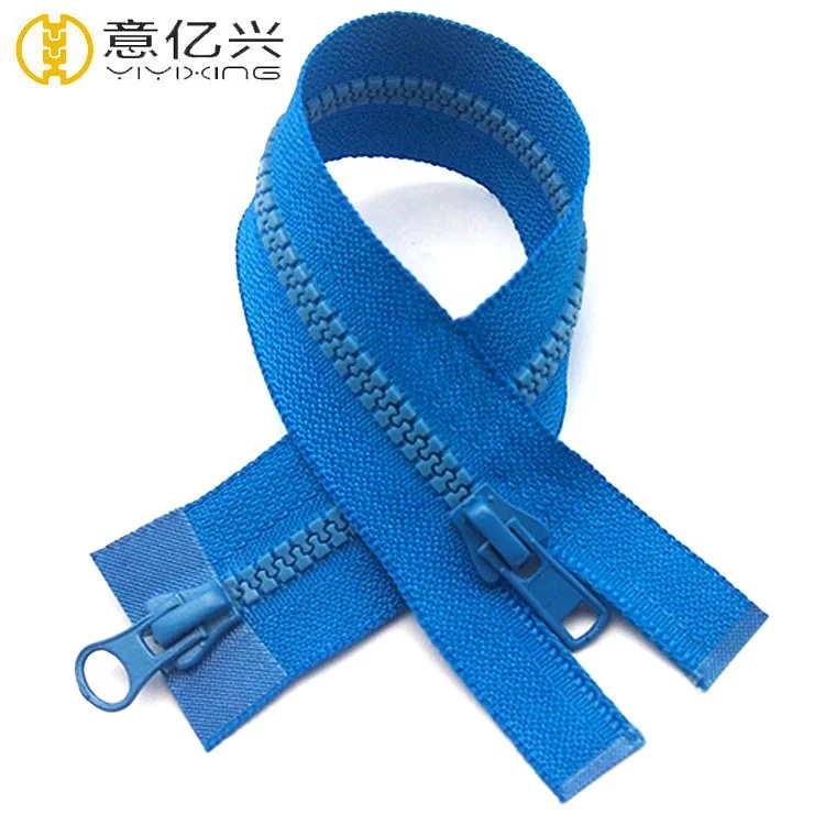 Heavy Duty One Way Slider Big Teeth Zipper Plastic Zip No 8 Zipper