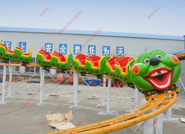 cheap mini roller coaster sliding worm rides  backyard roller coaster for sale