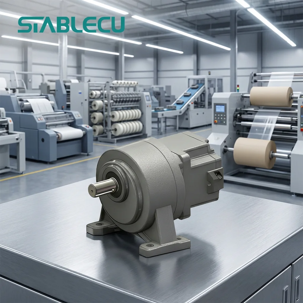 Standard Pmsm Door Motor, 1kw, AC220V-240V, Gear Motor - detail 2
