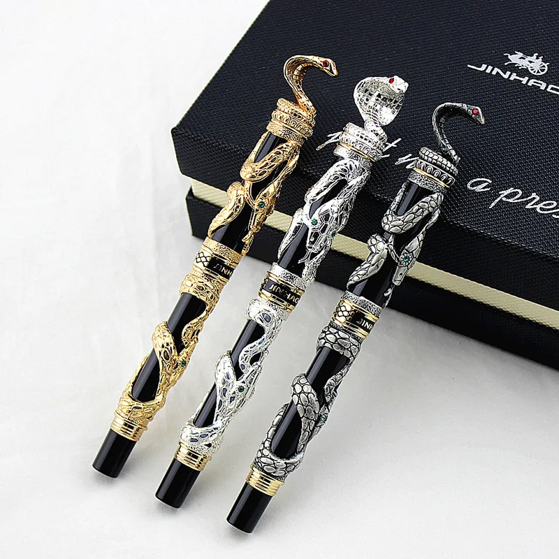 Jinhao Snake 3d Cobra Advanced Writing Black Refill Ball Pen Vip Client