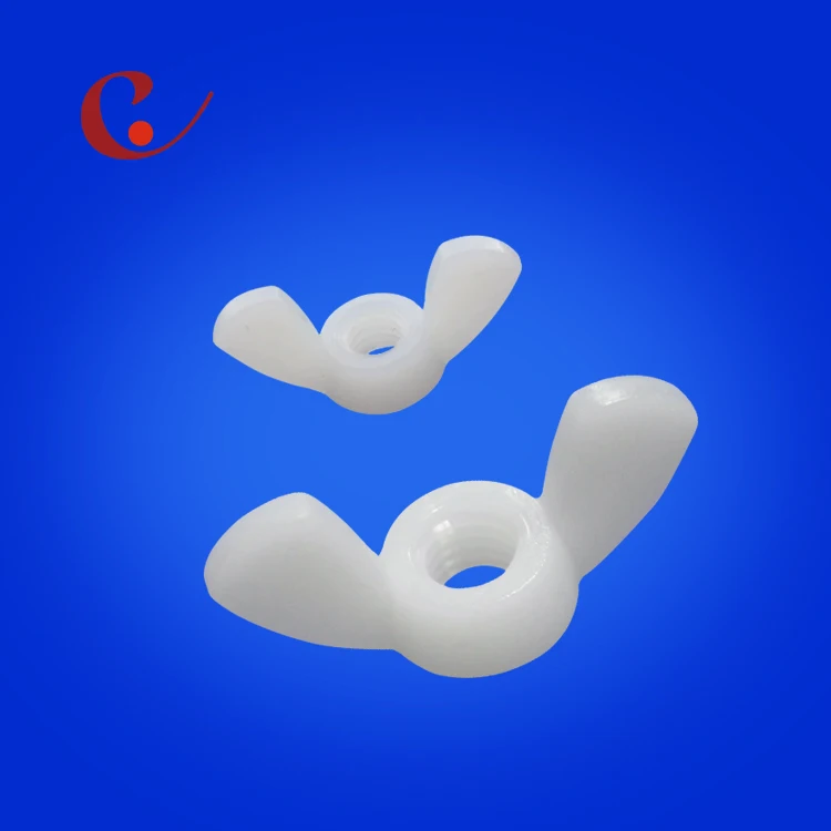Lingqi Machining Plastic Parts Butterfly Wing Nuts Knob Plastic Nuts And Bolts Buy Plastic