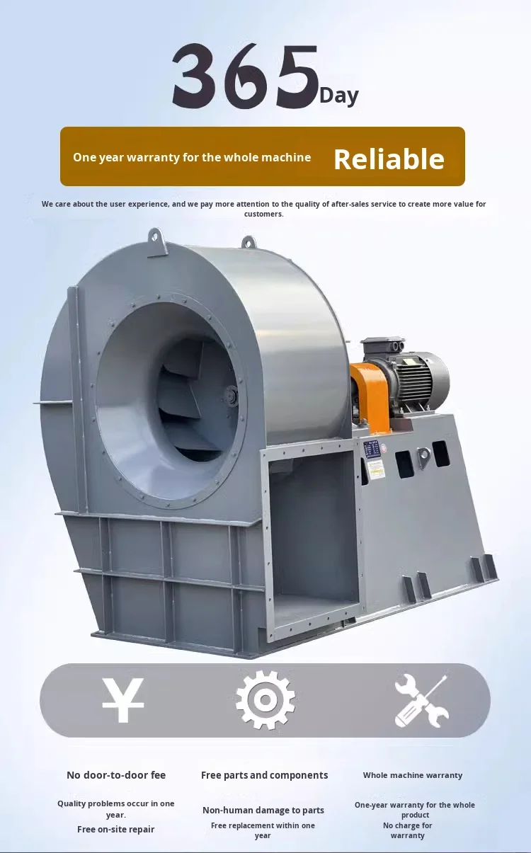 Centrifugal Fan, 4-72D, 380V - detail 6