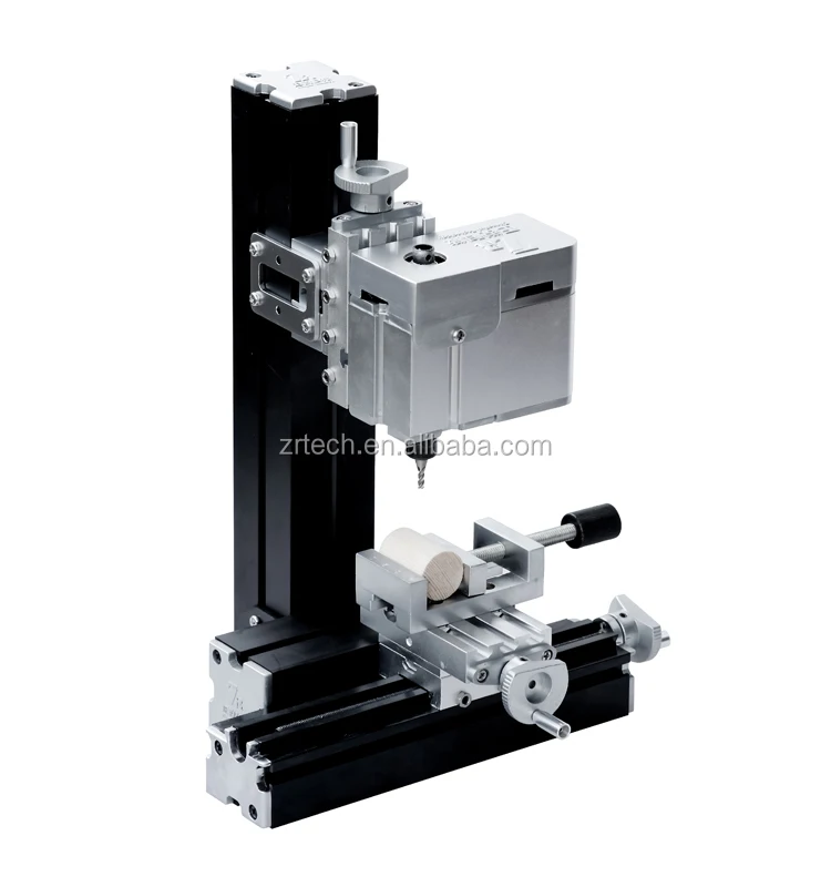 Zrzx02036 Mini Metal Milling Machine For Woodworking Hobby Family Diy ...