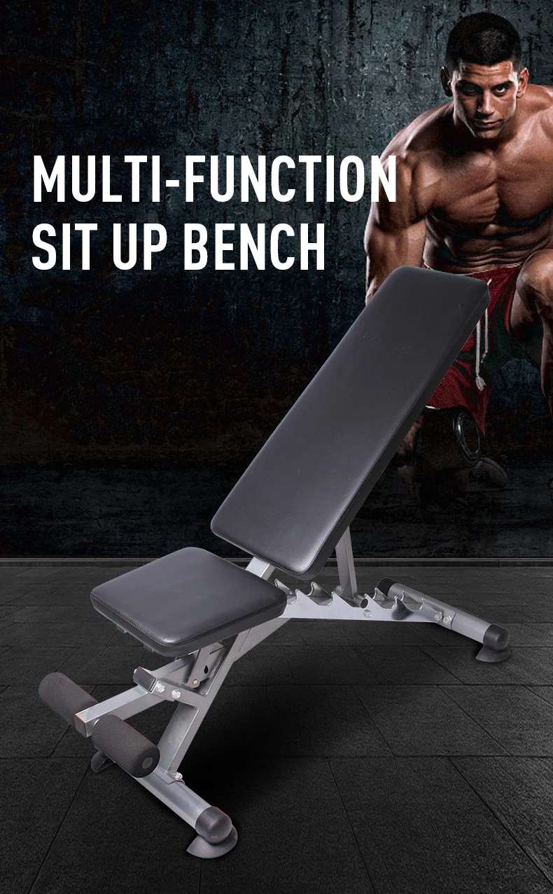Durable Gym Workout Back Extension Hyperextension Sit Up Bench