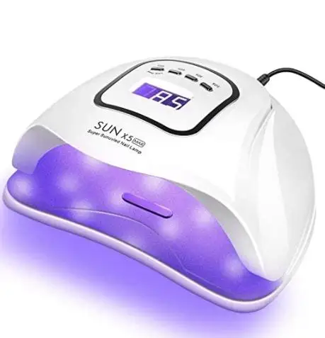 Amazon Hot Selling 150W UV Nail Dryer LED Light for Gel Polish-4 Timers Professional Nail Art Accessories,Curing Gel Toe Nails