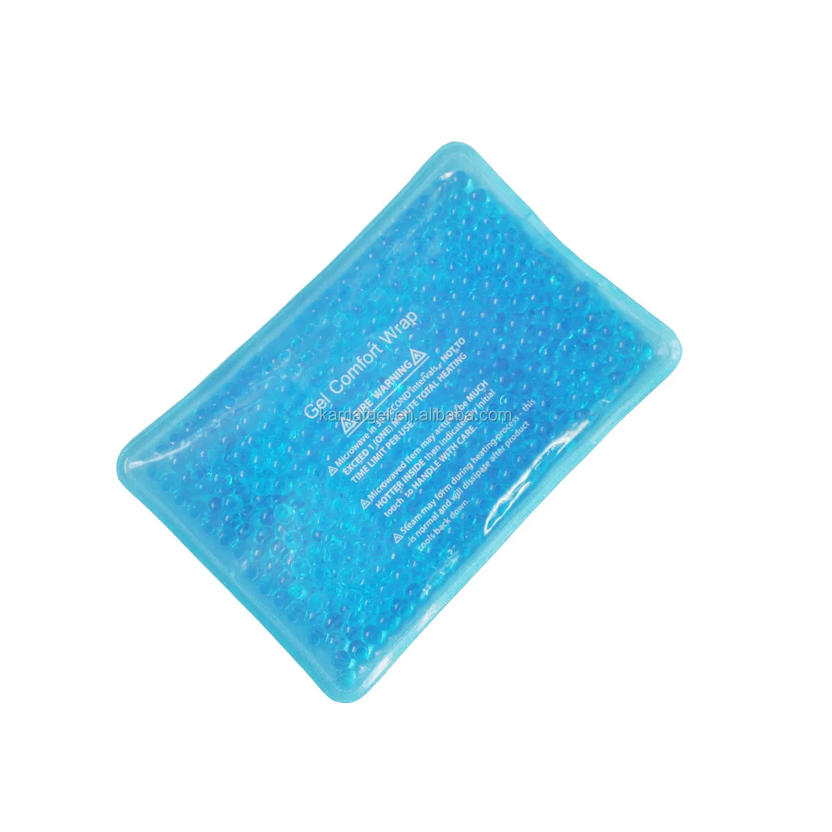 Gel Bead Ice Pack For Injuries Reusable Cold Packs Soft Ice Pack With Plush Backing For Pain