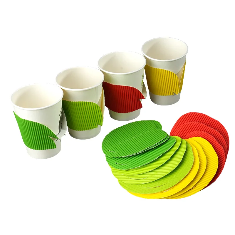 Factory Custom Hot Cup Customized Logo Biodegradable Cardboard Craft ...