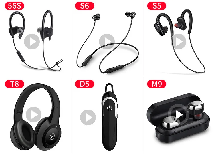 moloke S10 Bluetooth 5.0 Wireless TWS Earphones Earbuds Headphone With Charging Case - ANKUX.COM