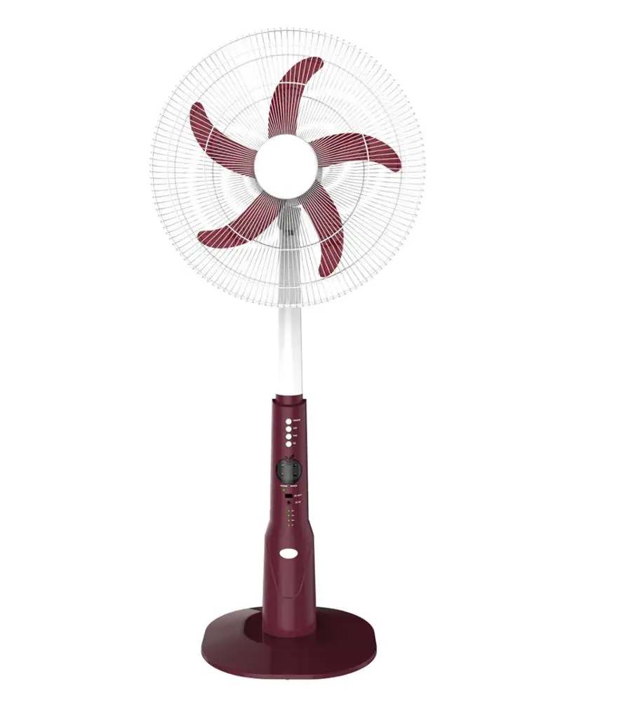 rechargeable table fan with light