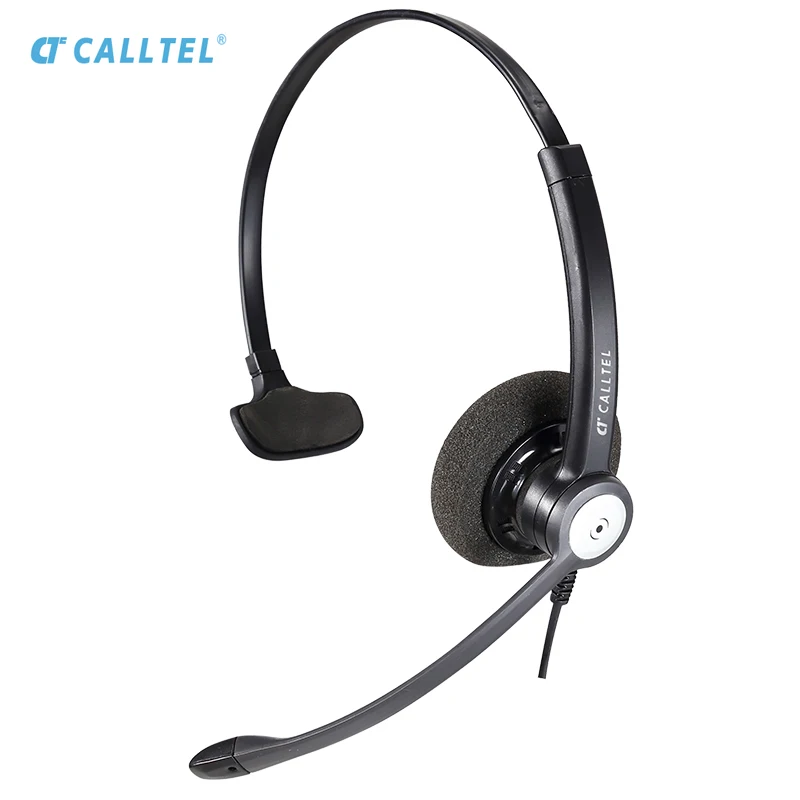 
Monaural Call Center Headset Noise Canceling Telephone Headset 