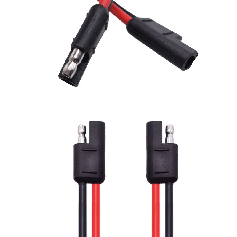 Sae Power Automotive Extension Cable 2pin Bullet Sae Connector Bullet