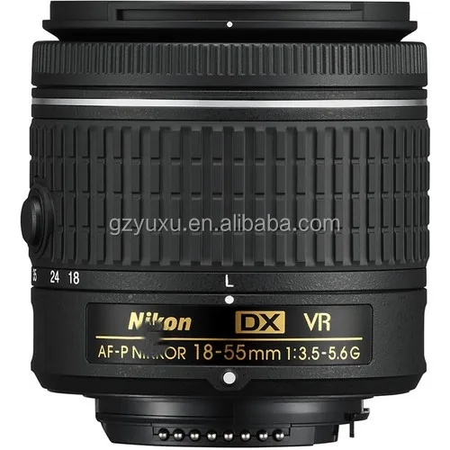 Fujifilm XF 18-55mm lens mounted on X-T4 with attached battery grip and microphone
