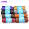 Brazilian Wool Hair Acrylic Hand Machine Knitting Yarn African Hair Braiding Brazilian Wool Hair Crochet Faux Locs Dreadlocks