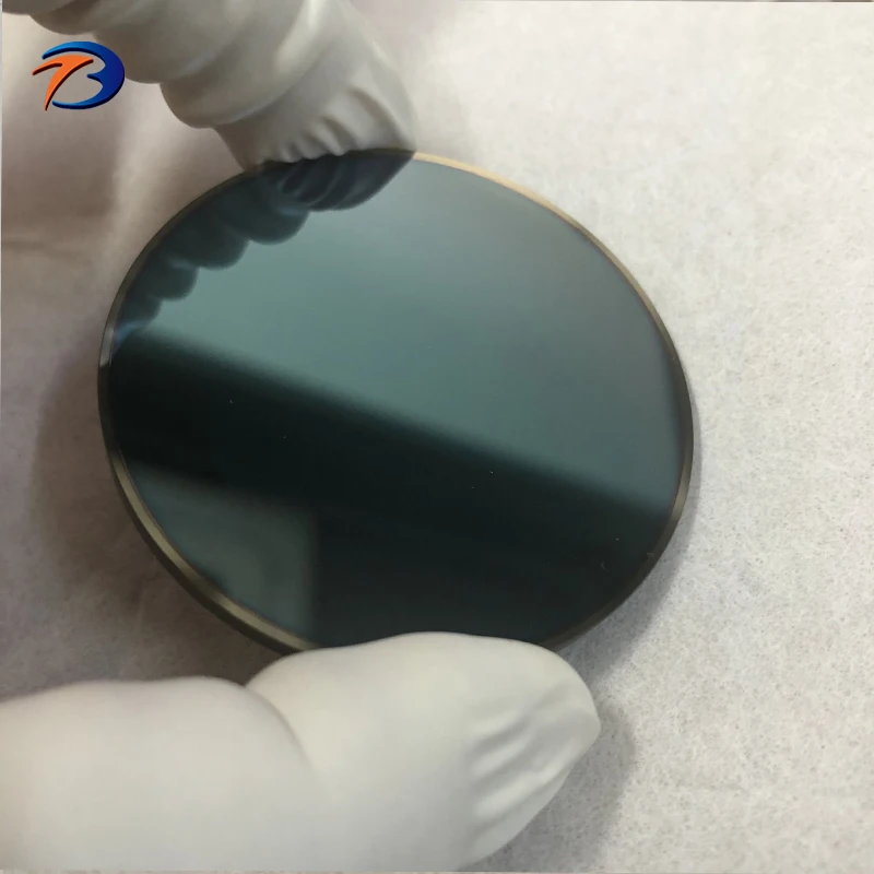 Optical ge window IR infrared germanium window DLC AR coating Ge wafer crystal 8-14um