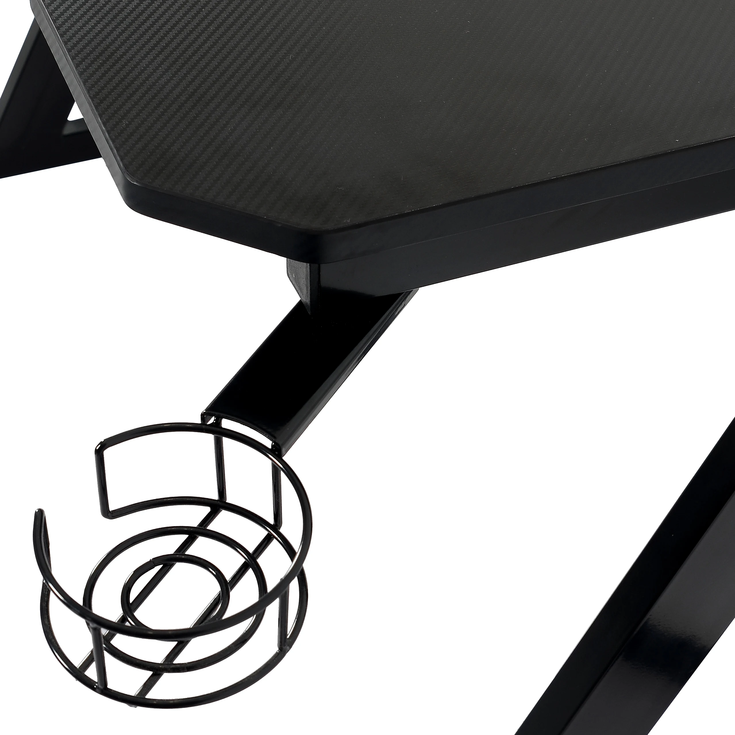 Electric Gaming Table Computer Table With Cup Holder And Headphone Hook