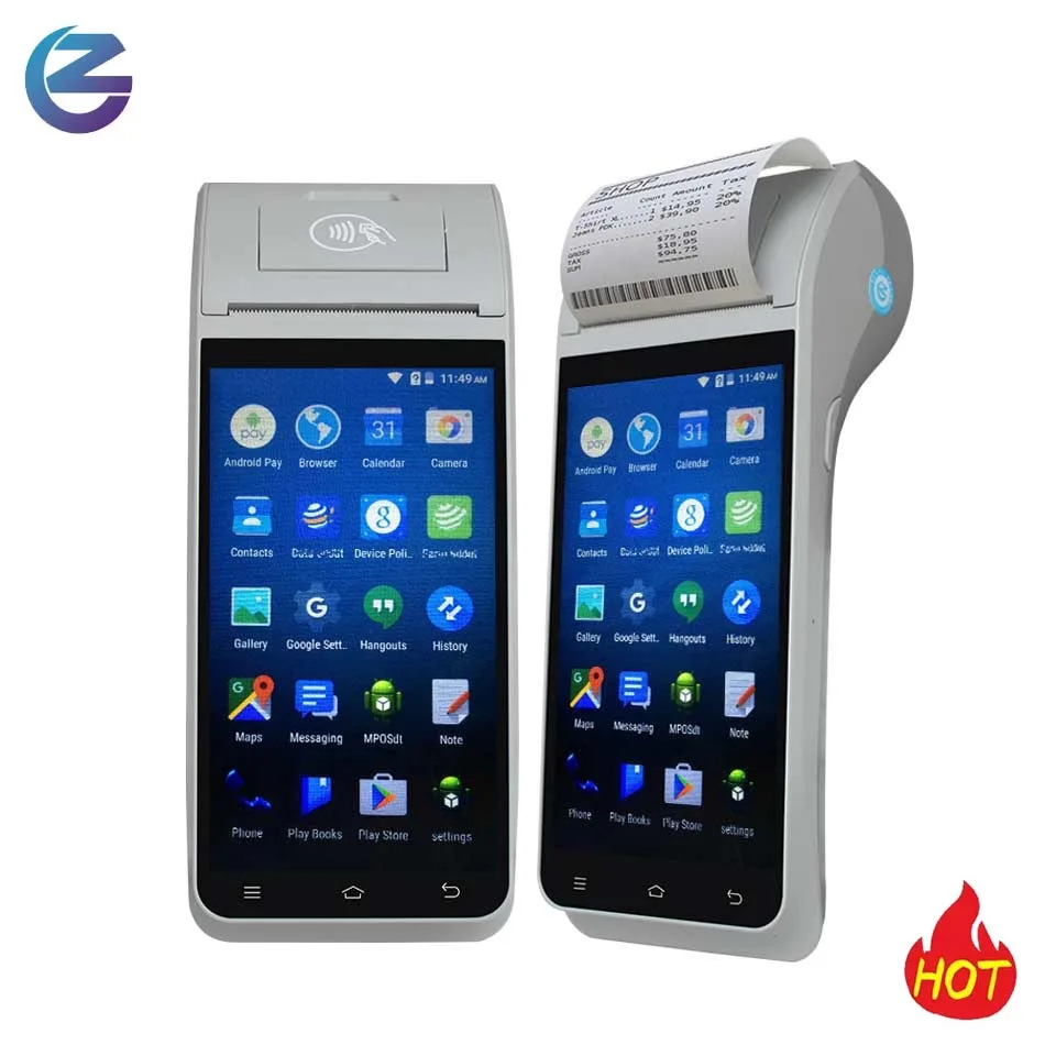 Z91 Android 11 POS System with Printer - Efficient & Reliable