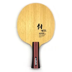 Sanwei CS 5PLY Pure Wood Ping Pong Padle ITTF Long Handle Bat Table Tennis Blade