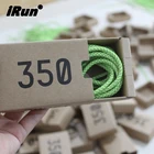 iRun High quality casual 3M polyester shoelaces round yeezy 350 yeezy 500shoelaces reflective shoelaces