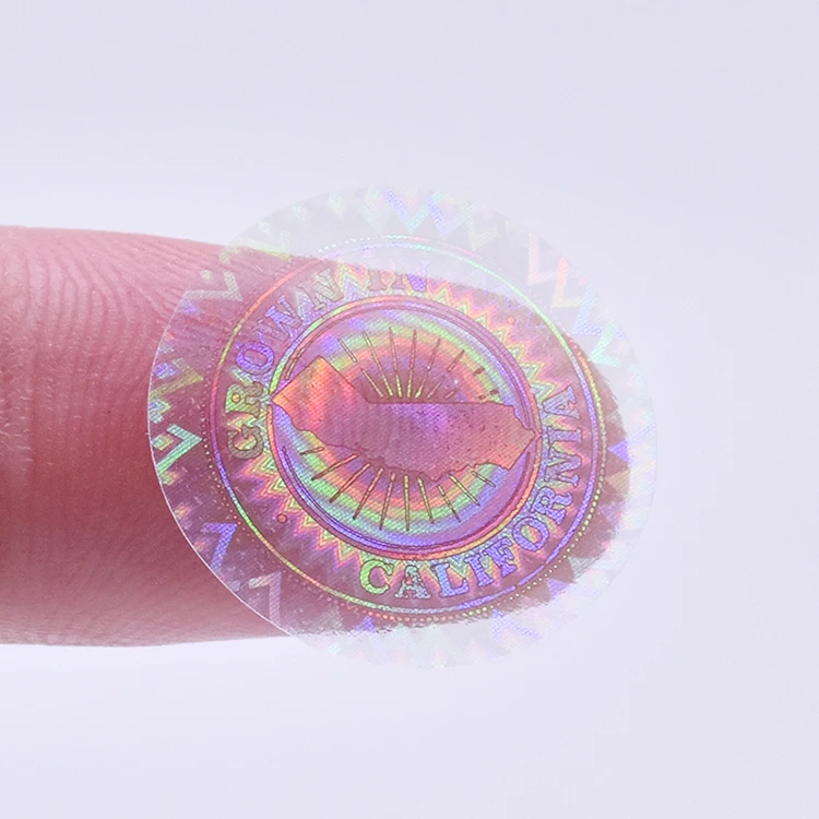 Custom Transparent Hologram Stickers Custom Logo Printing Buy Custom Transparent Hologram