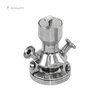 DONJOY stainless steel sanitary pneumatic aseptic sampling valve with tank connector
