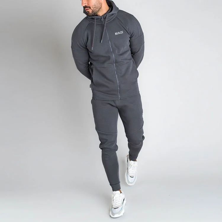 Adidas Slim Fit Cotton Fleece Tracksuit