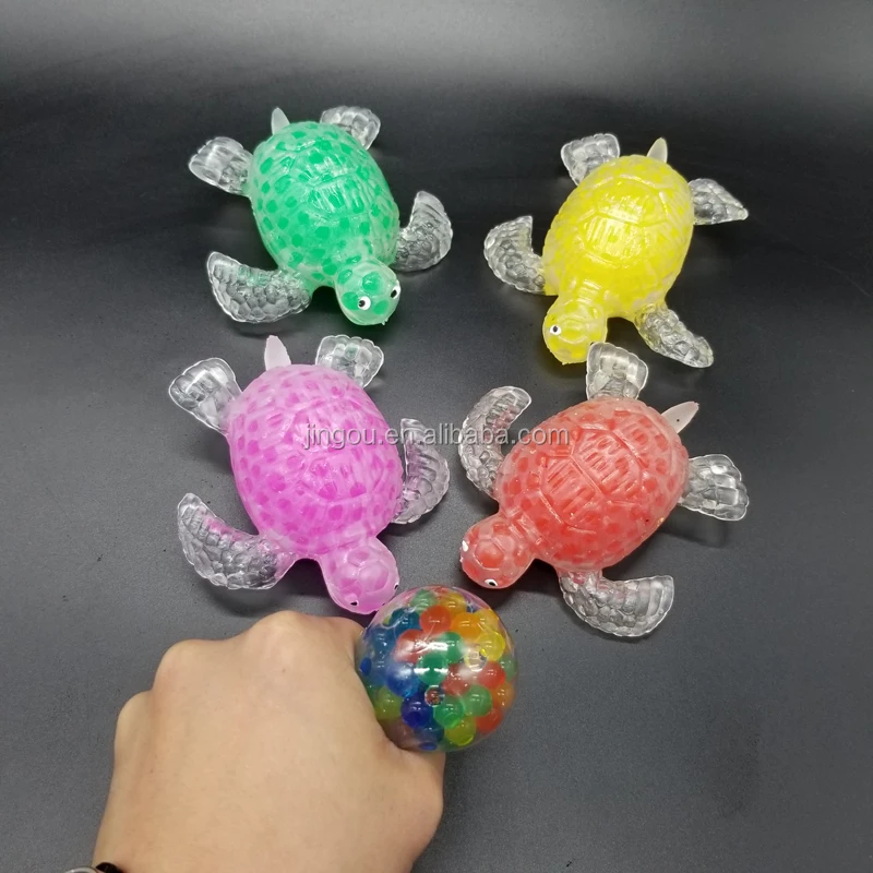 Hot Selling Colorful Stress Reliver Toy Stretched Sticky Squeeze Turtle ...