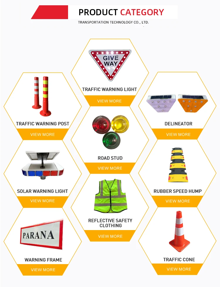 Led Solar Blinking Reflector Aluminum Round Road Stud