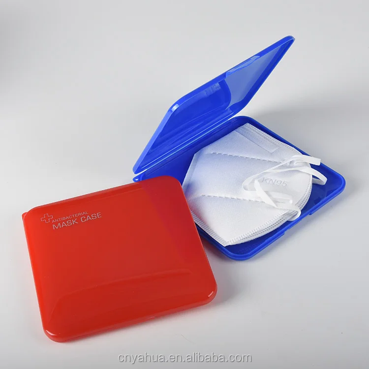 Dust Proof Anti-bacteria PP Plastic Face masked Storage box Facemask Case