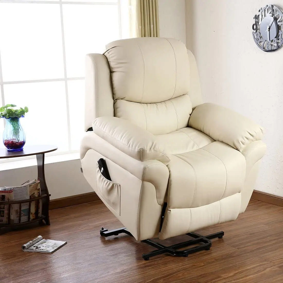 Jky Furniture Zoy Medical Electric Riser Recliner Soft Seat Adjustable