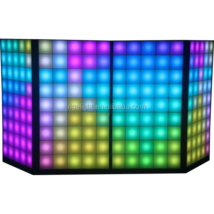 4 doors led dj booth