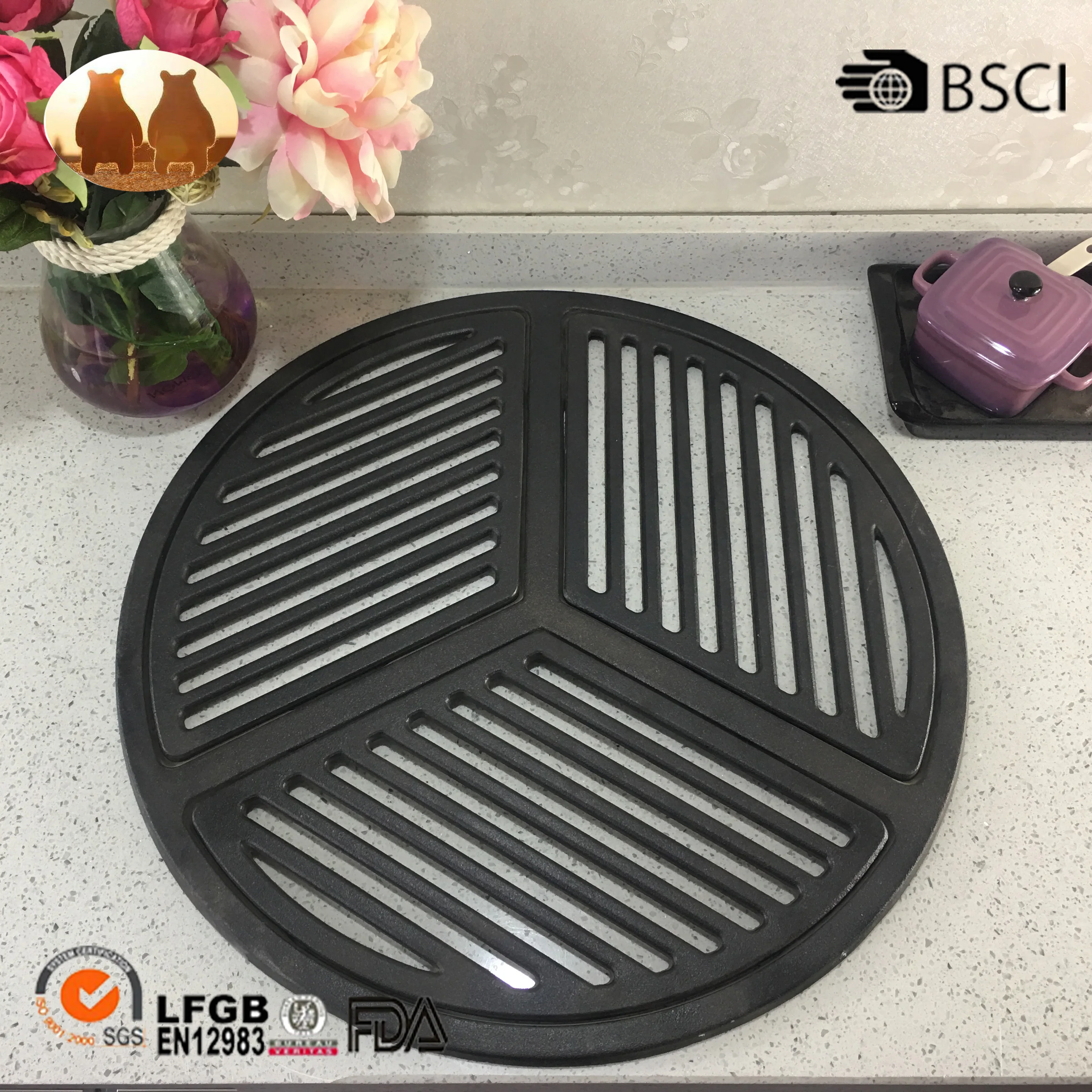 Cast Iron Detachable Grill Grate Buy Cast Iron Stove Grates,Round