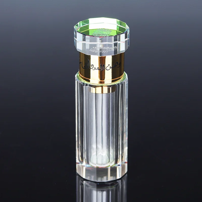 Wholesale 3ml Crystal Perfume Bottles for Essential Oud Oil Small Empty Refillable Dubai Model with Engraving Gifts Home Decor details