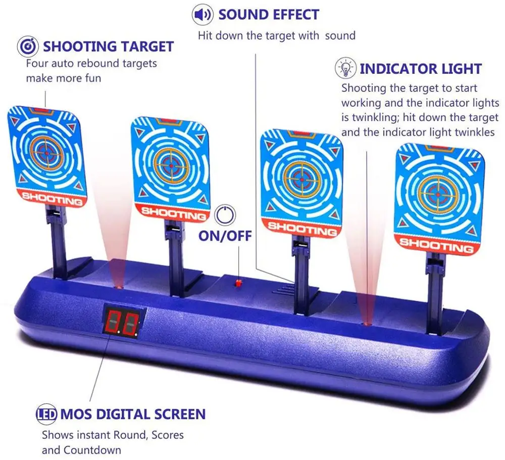 2020 Hot Sale Electric Scoring Auto Shooting Targets Moving Shooting