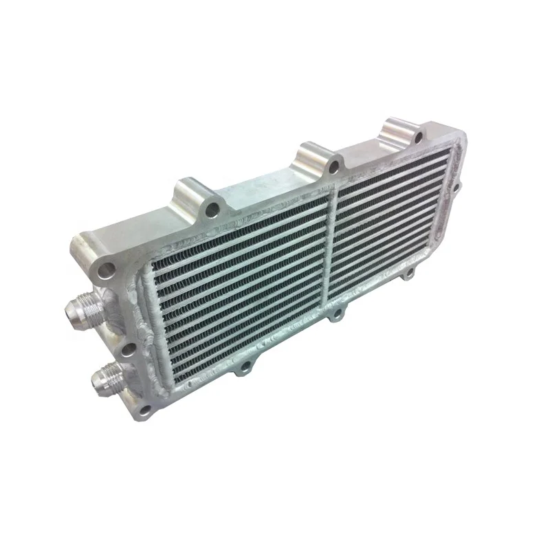 Custom Made Aluminum Air To Water Turbo Intercooler Universal Core