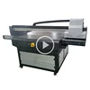 A1+ flatbed glass UV printer, uv led digital ceramic tile printer with varnish inks