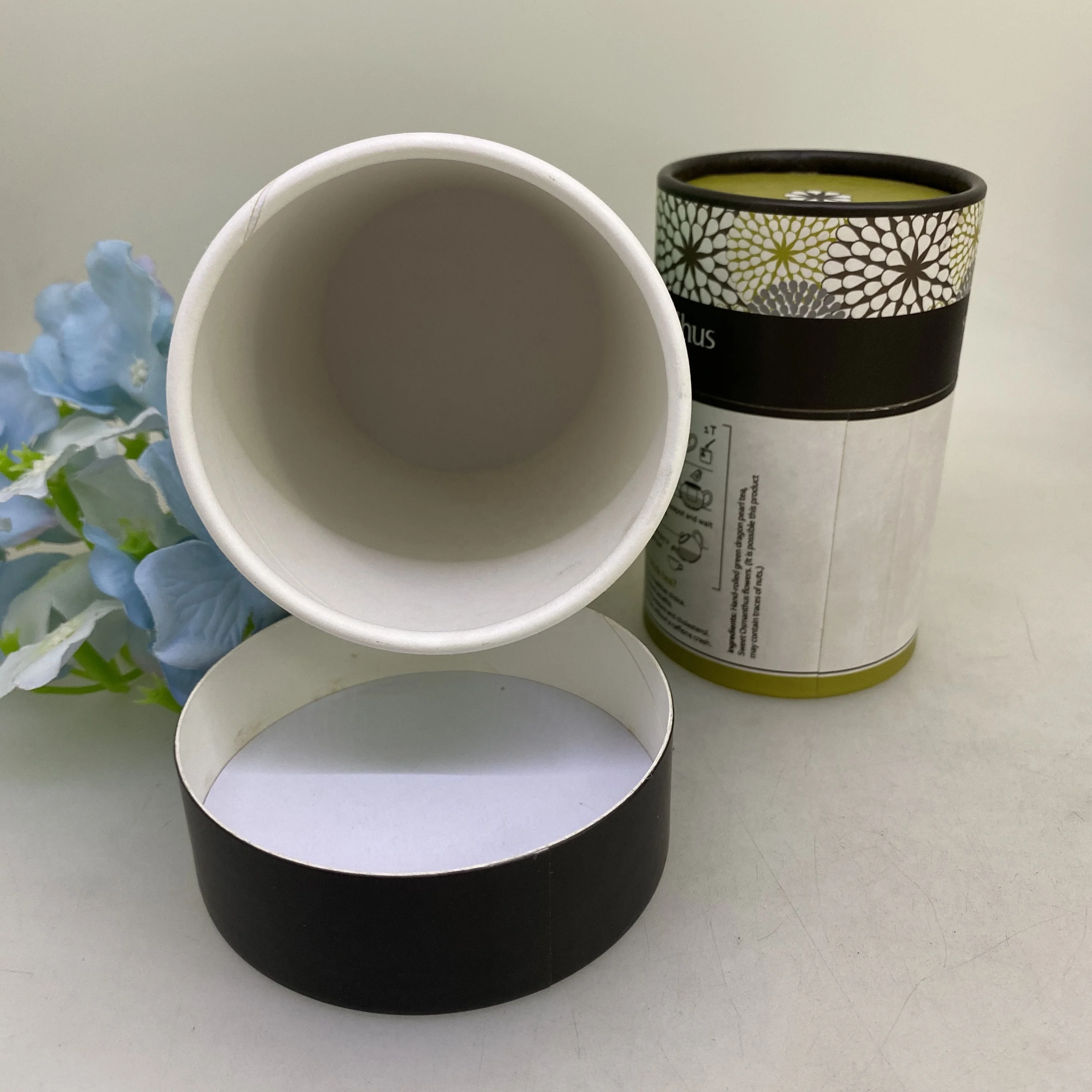 环保食品级圆筒纸板纸管包装茶叶