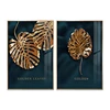 Custom Metal aluminum alloy frame wall hanging Luxury Glossy acrylic glass UV Print crystal porcelain painting art