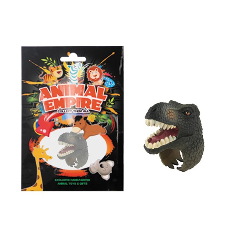 2018 hot vendas de animais por crianças dinossauro feliz e mar anel de brinquedos