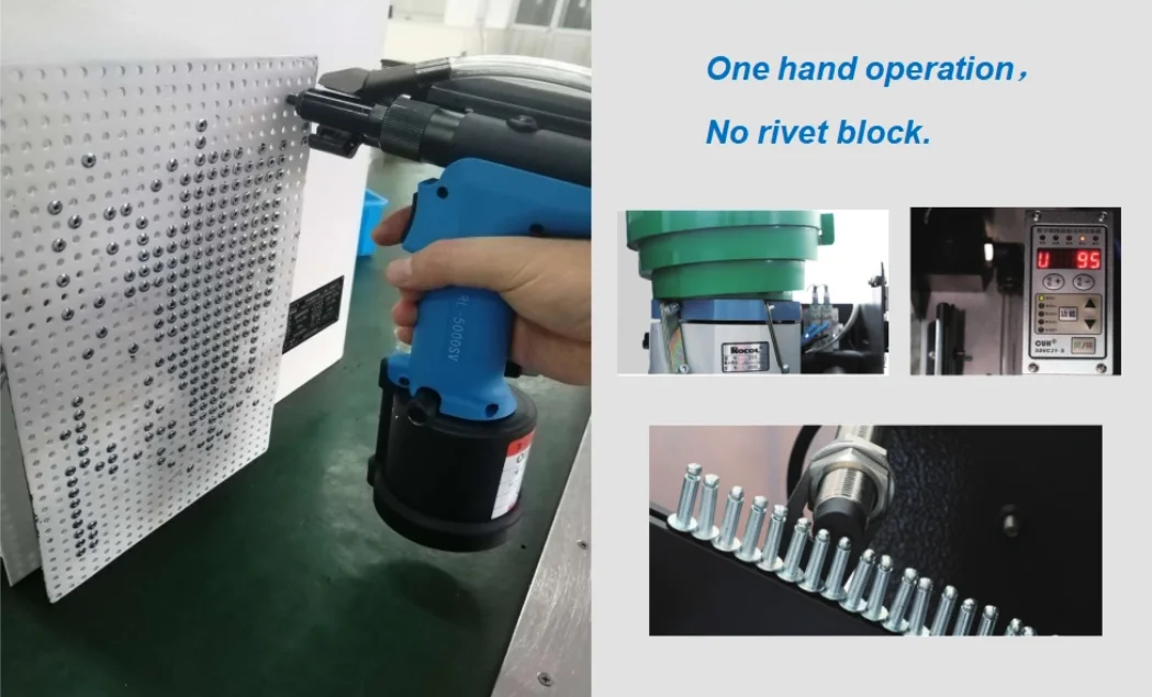1000a High Quality Large Capacity Automatic Feeding Riveting Machine Automatic Rivet Feeder
