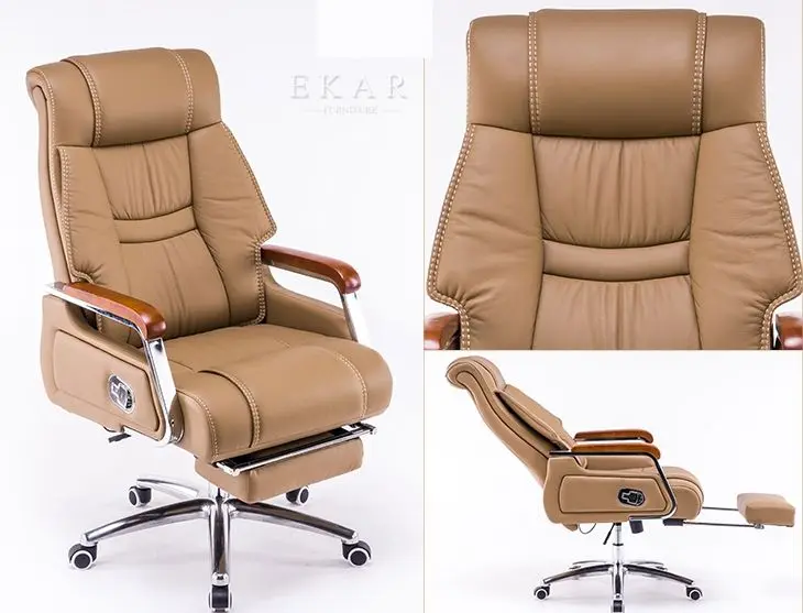 antique classic best quality  leather office arm chair manufacture