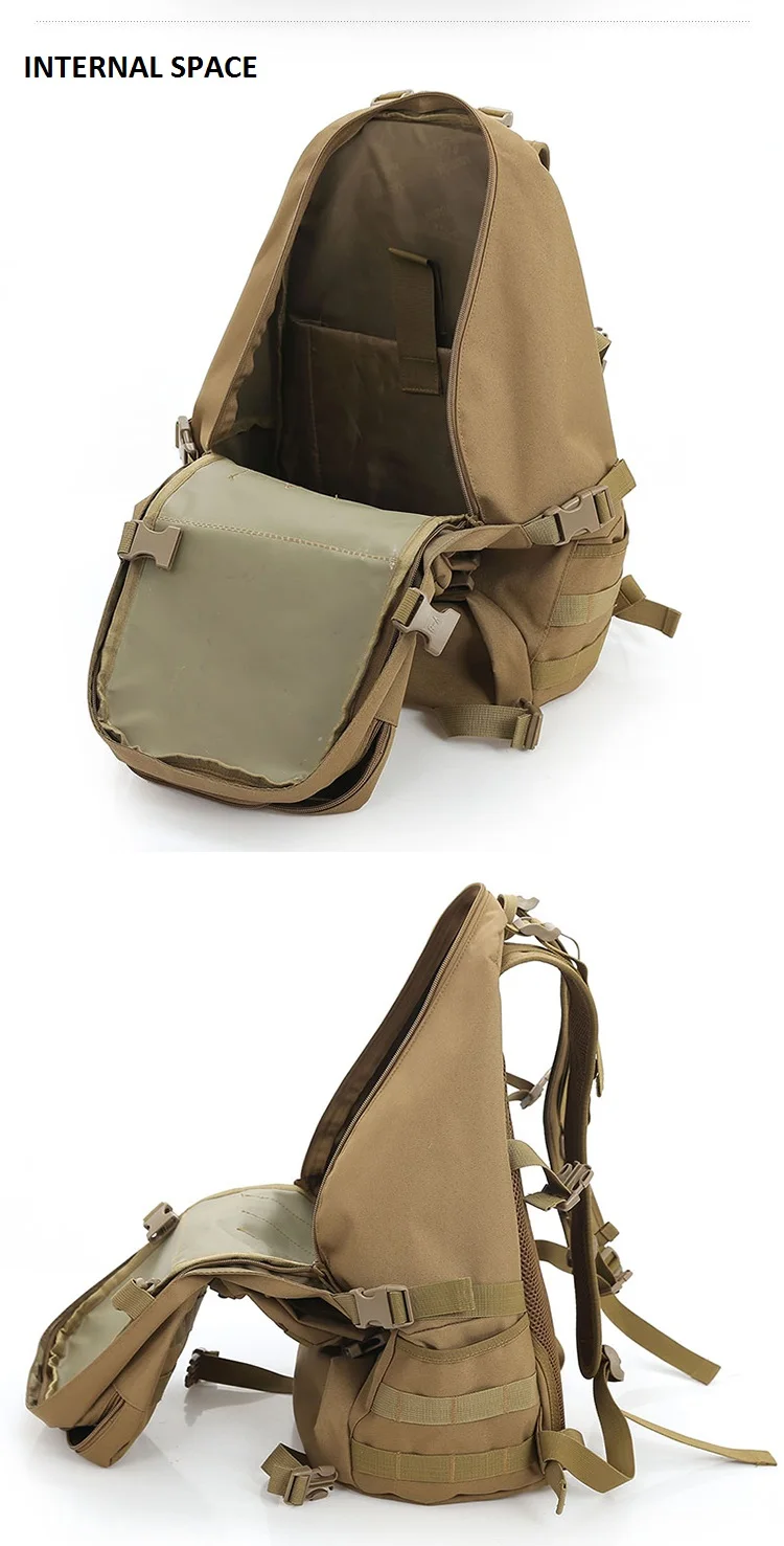 40l military travel backpack extra large  square backpack