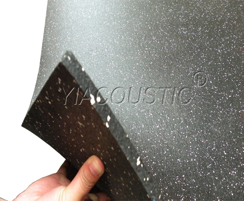 Sound Insulation Rubber Floor Under Mat Acoustic Underlay For Gym - Buy ...