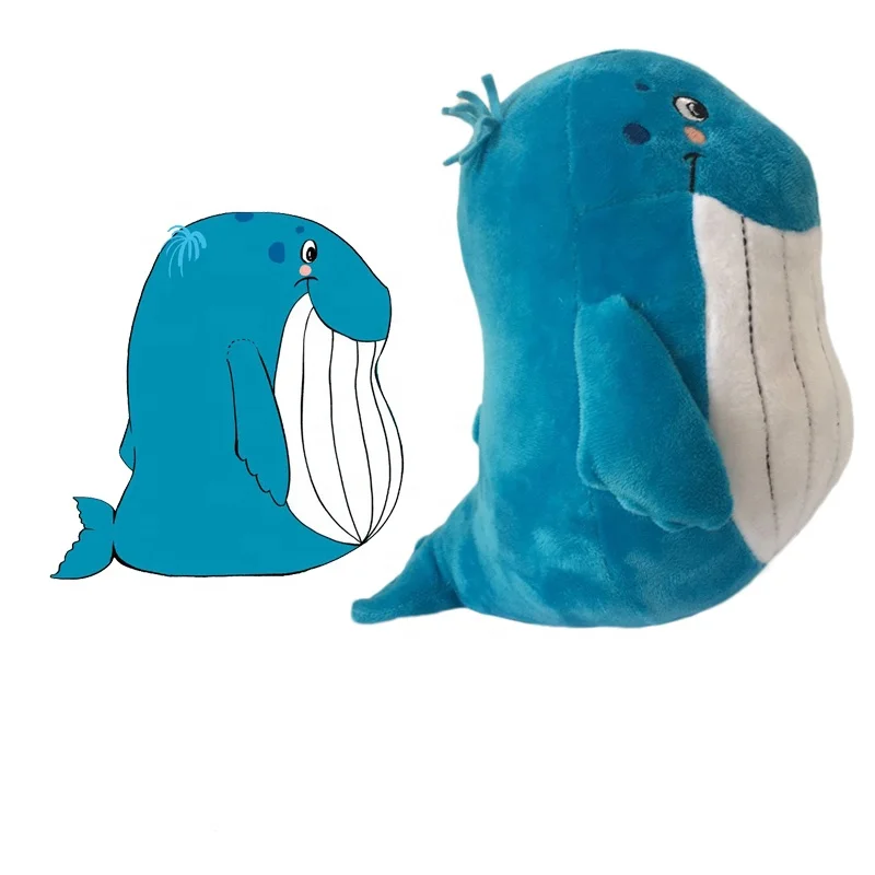 large dolphin teddy