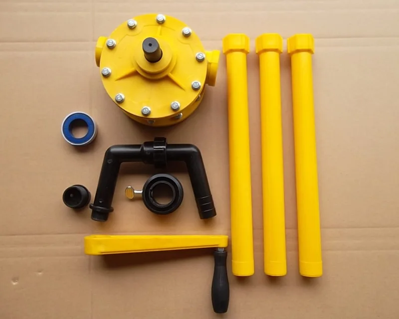 用于水基解决方案和所有石油产品的 rp-90p pp 塑料旋转桶桶泵