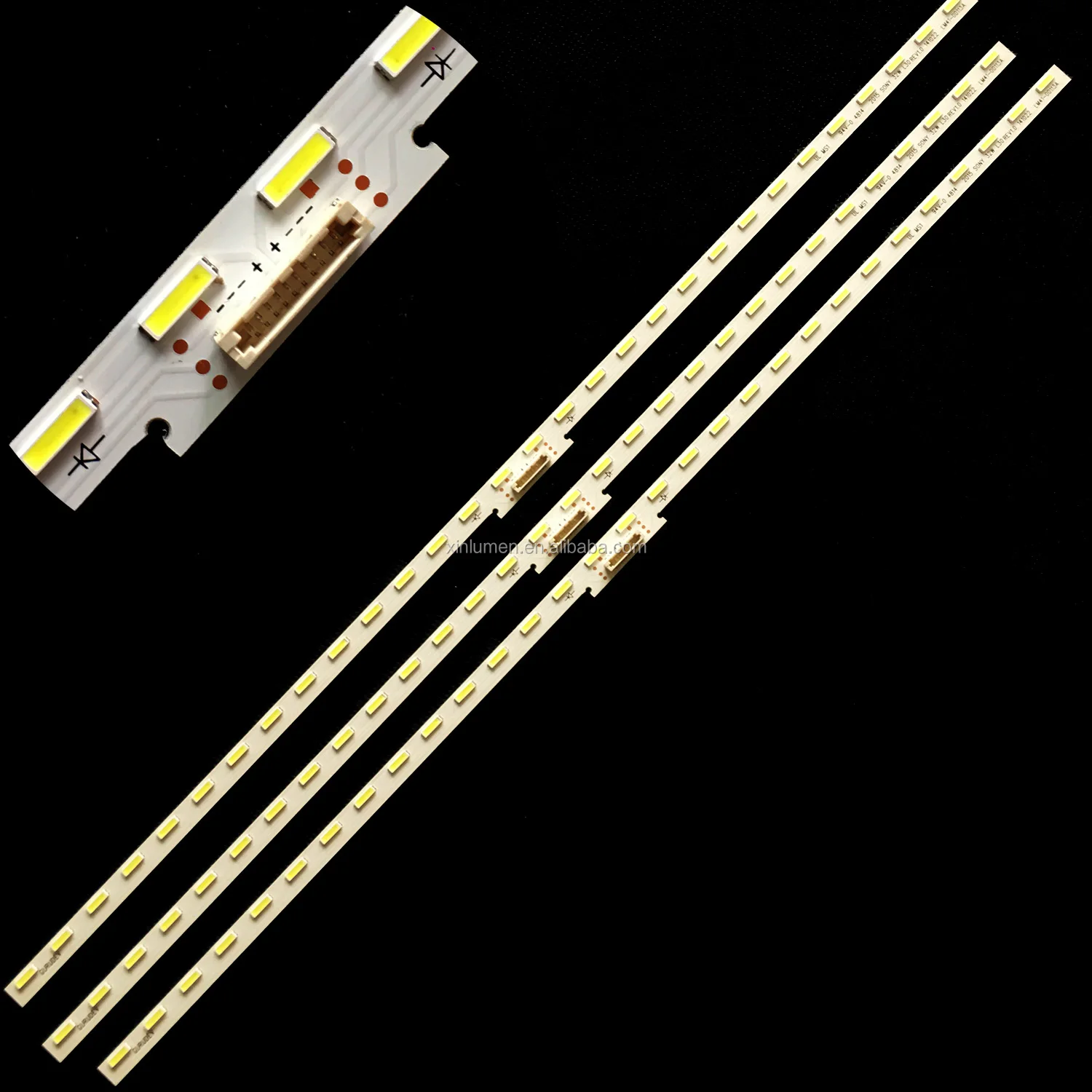 Strip LED bar for SONY model LM41-00113A for IS5S320VNO02 KDL-32R500C 30 LEDs length 389MM390mm LAMPS backlight led strip tv kit