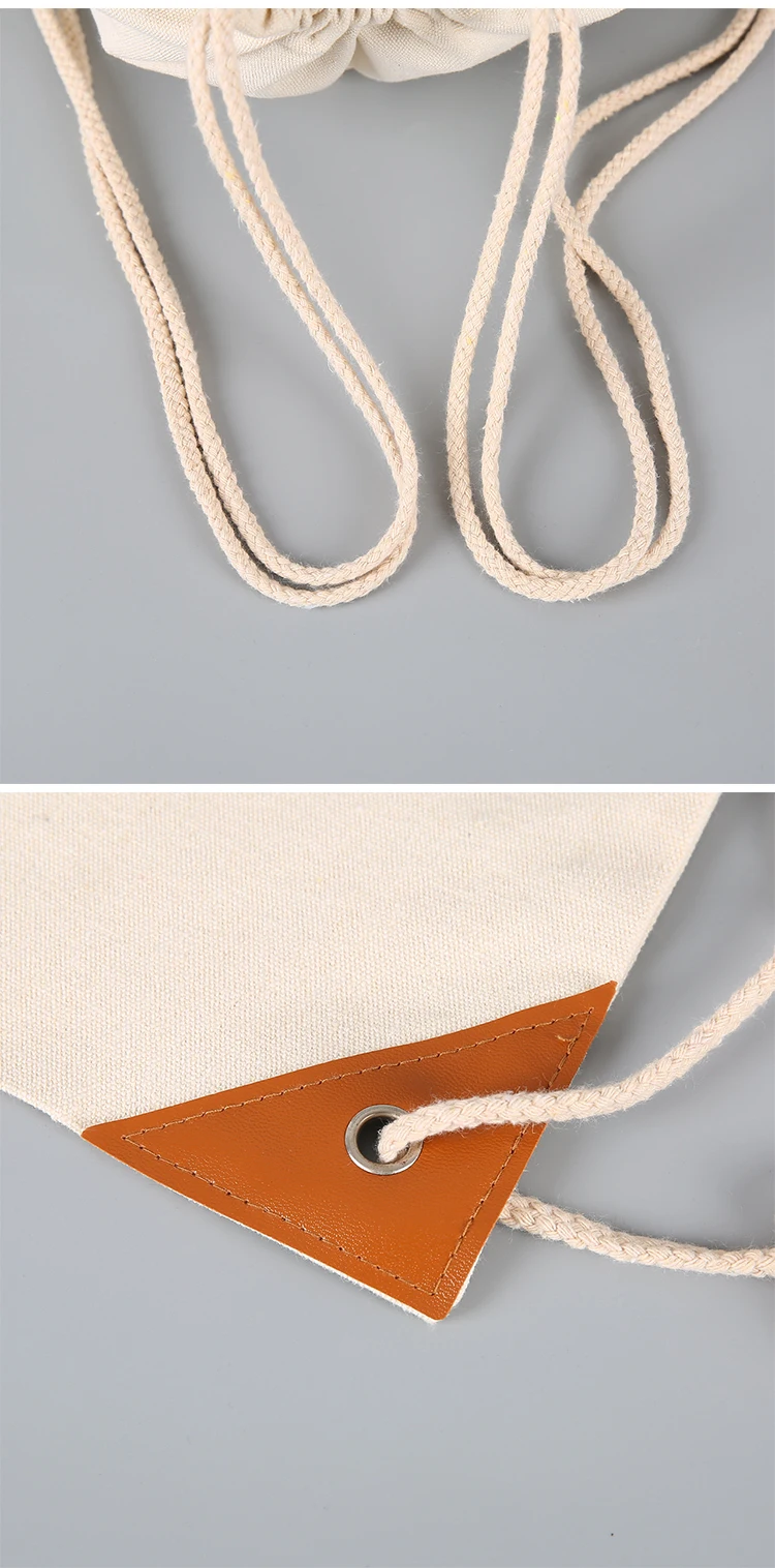 顶级品质抽绳袋定制抽绳棉手提袋礼品袋